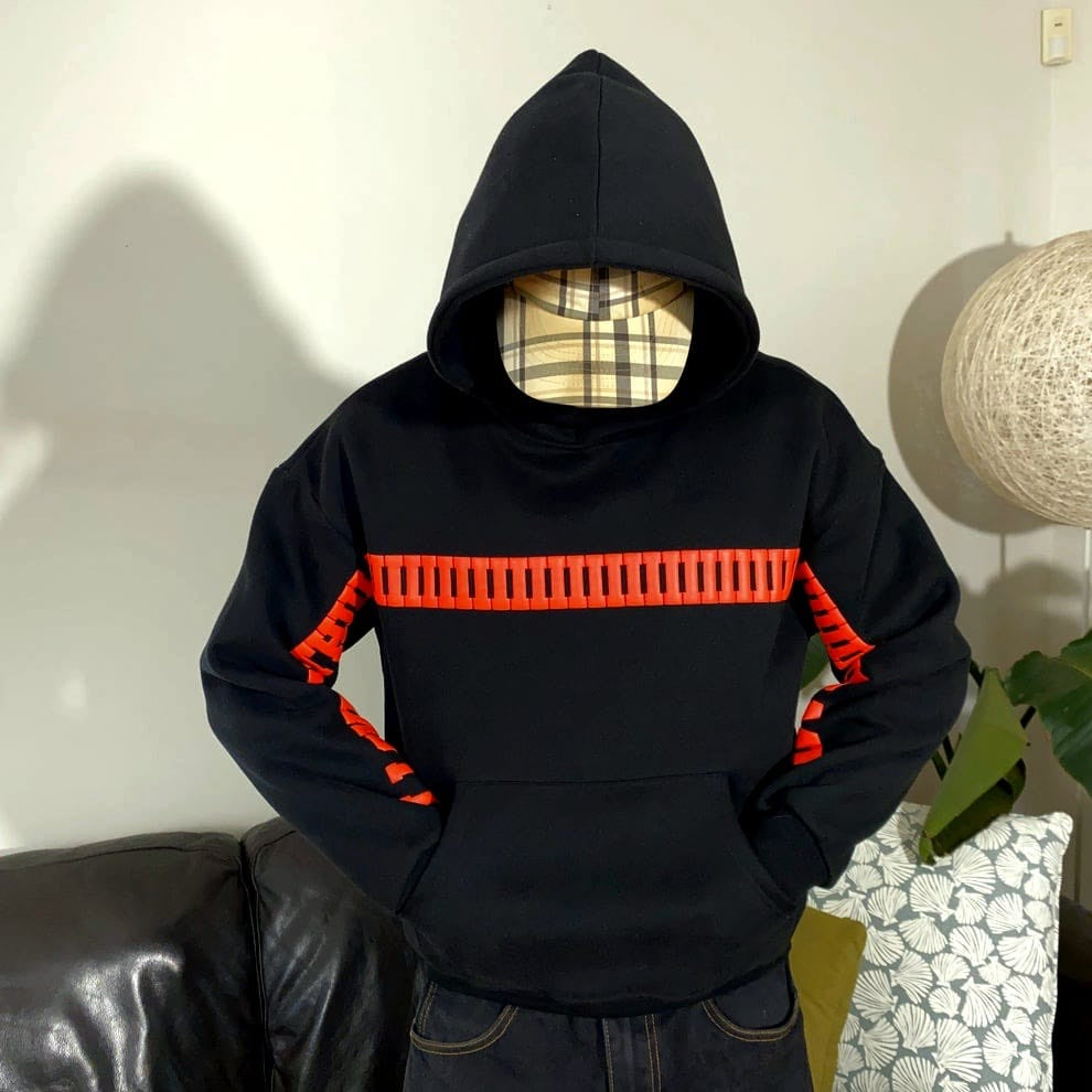 Valentine I Love You This Much Hoodie by Gigavibe – best romantic hoodie gift for couples.