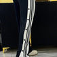 Comfortable straight fit black pants for all genders