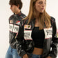 Ferrari inspired leather jacket India with ribbed cuffs and structured racing fit for everyday wear