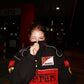 Black F1 Ferrari jacket sleeve embroidery – Gigavibe motorsport jacket
