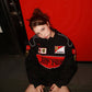 Embroidered Black Ferrari bomber jacket – limited edition streetwear