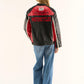Ferrari Olympus Jacket displayed with its premium leather finish and racing design.