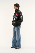 Buy Jack Daniels embroidered jacket online India black bomber