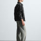 Streetwear outfit with Gigavibe leather effect bomber jacket 