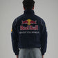 Back view of Red Bull Racing F1 Jacket embroidered with “Gives You Wings” logo – Gigavibe
