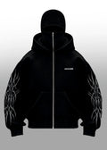 Balaclava Solo Leveling Hoodie Jin Woo Edition front view – Gigavibe streetwear