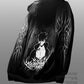 Black balaclava hoodie Sung Jin-Woo hoodie puff print anime design – limited edition