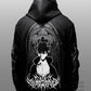 Anime hoodie Solo Leveling black edition – urban streetwear shoot