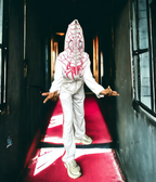 White Spiderman Hoodie Front View – Marvel Zip-Up Hoodie by Gigavibe