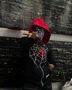 SPIDERMAN HOODIE FULL ZIP UP  AT GigaVibe