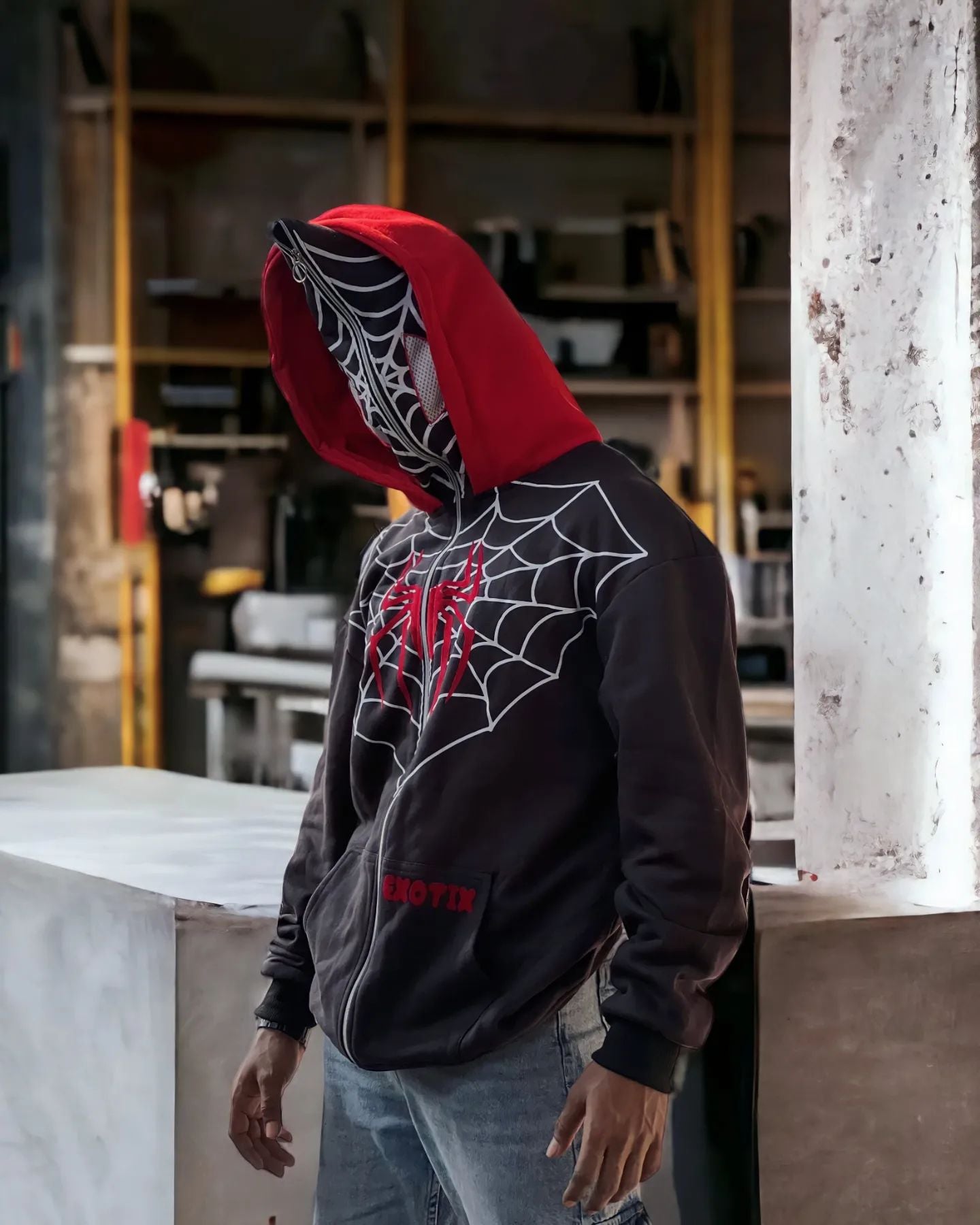 Double Cap Hoodie