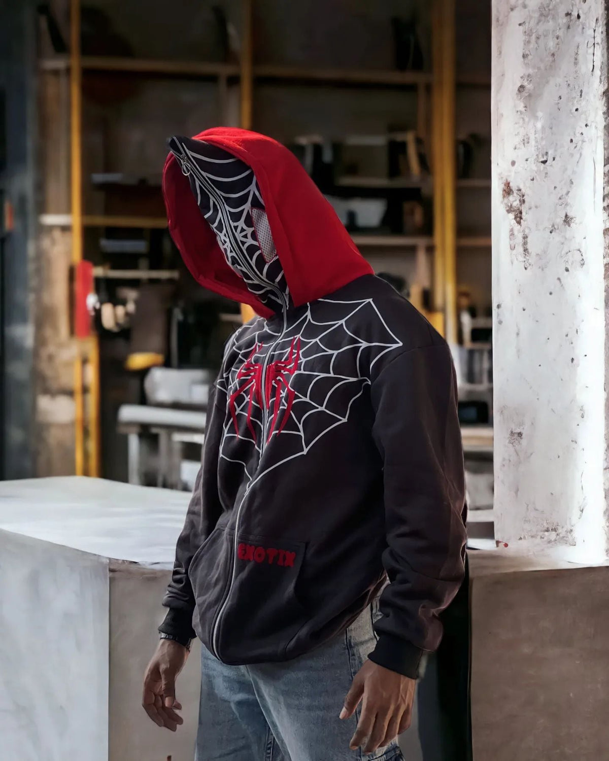 Double Cap Hoodie