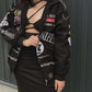 Jack Daniels Racing Jacket printed logo – Motorsport bomber jacket