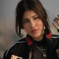 Stylish vintage motorsport jacket