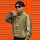 Olive Green Chinese New Year jacket India Adidas originals style vegan suede men women Gigavibe