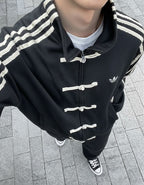  Men's fit of the viral Black Chinese New Year jacket available at Gigavibe