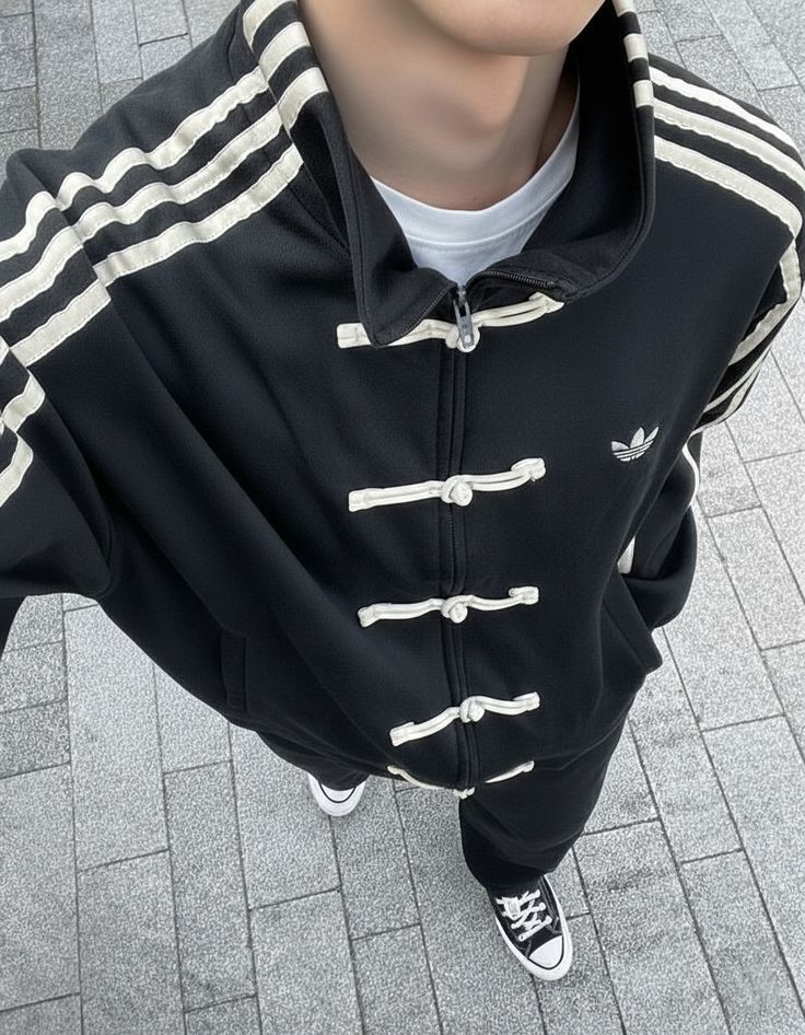  Men's fit of the viral Black Chinese New Year jacket available at Gigavibe