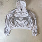 Premium hoodie design India fabric detail – white depth hoodie